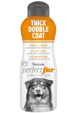 1Shampoing et spray TropiClean Perfect Fur pour chiens